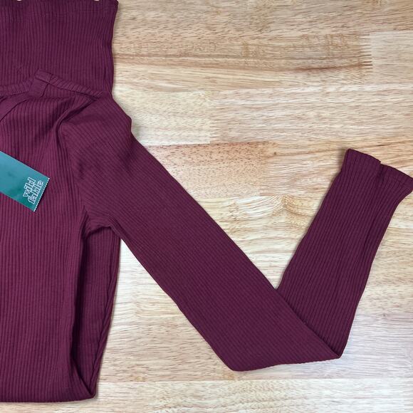 Wild Fable Women's Red Ribbed Long Sleeve Bodycon Dress- Size XS - NWT - Picture 8 of 8